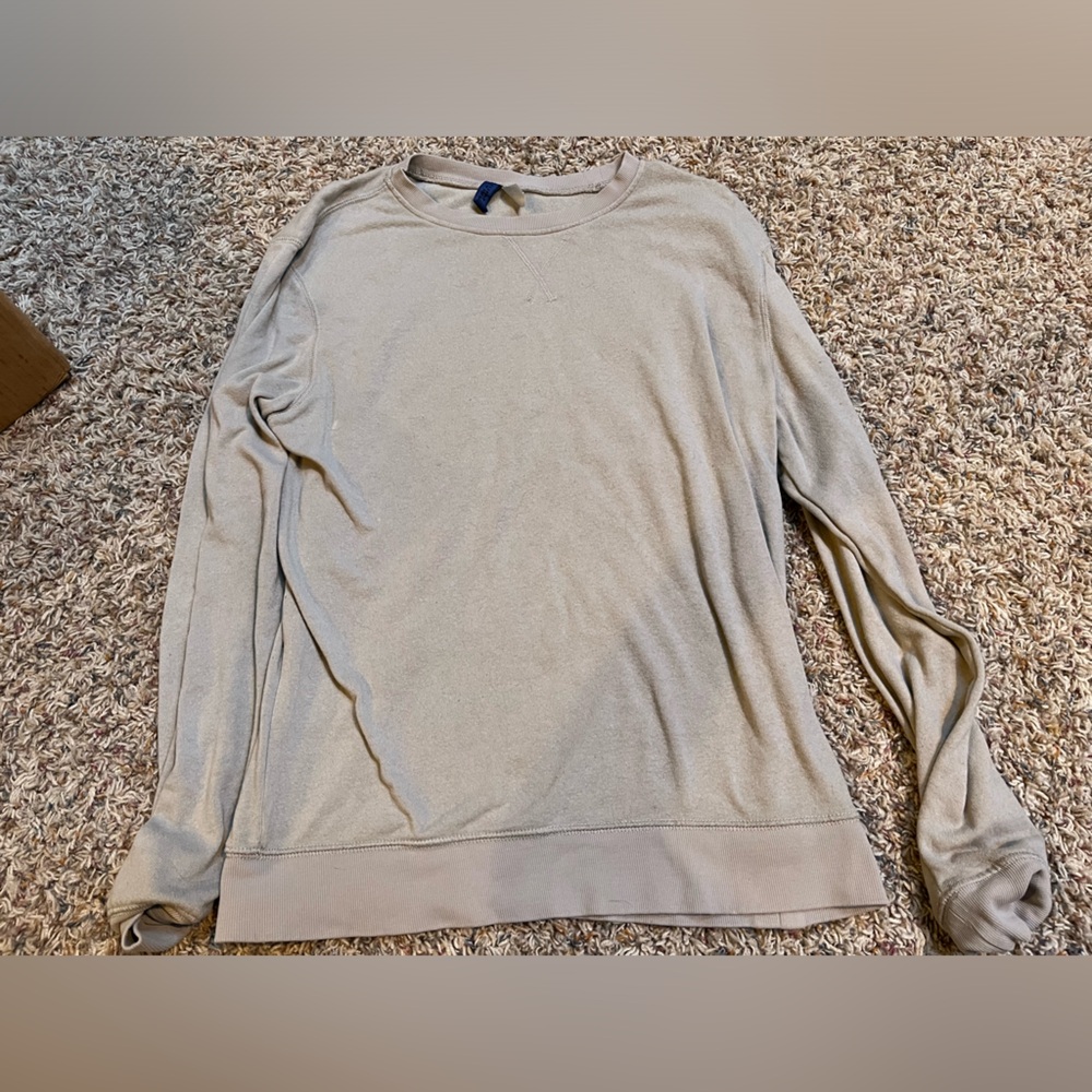 DIVIDE grey pullover crew neck